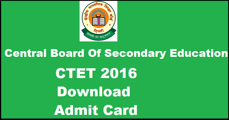 cbse-ctet-admit-card-2016