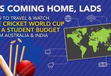 We’ve Planned Your Trip To The UK For The Cricket World Cup On A Student Budget. Cricket World Cup On A Student Budget.
