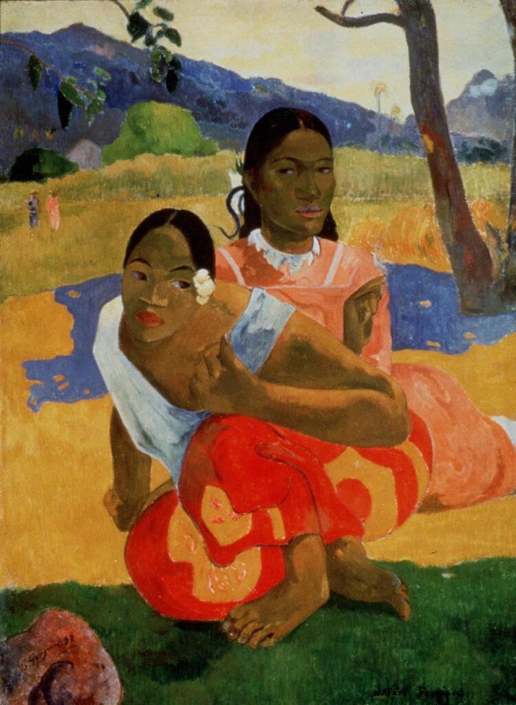Nafea Faa Ipoipo by Paul Gauguin