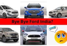 Ford decides to stop their Manufacturing Units in India Ford-India